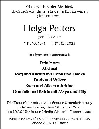 Helga Petters