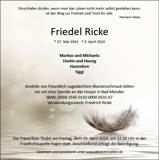 Friedrich Ricke