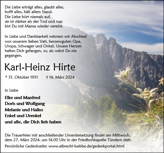 Karl-Heinz Hirte