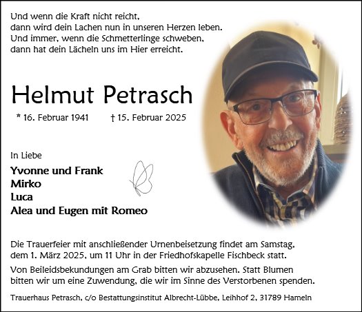 Helmut Petrasch