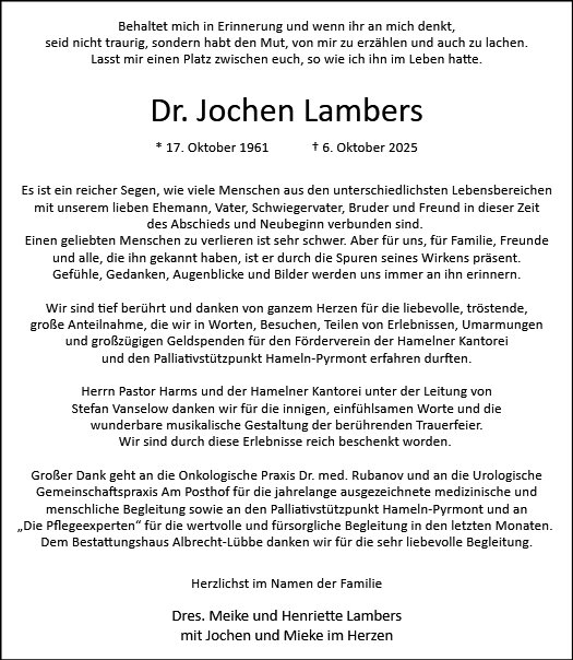 Jochen Lambers