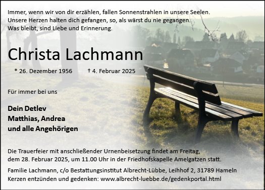 Christa Lachmann