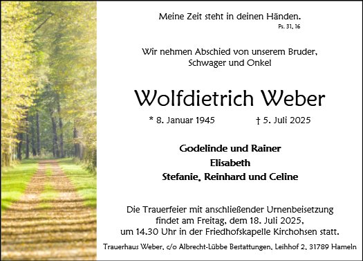 Wolfdietrich Weber