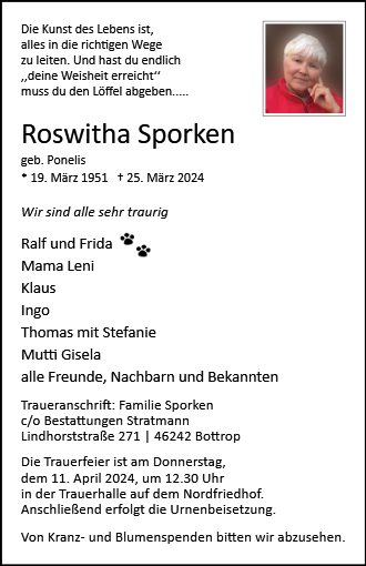 Roswitha Sporken