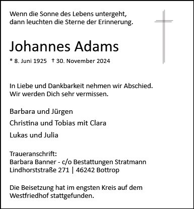 Johannes Adams