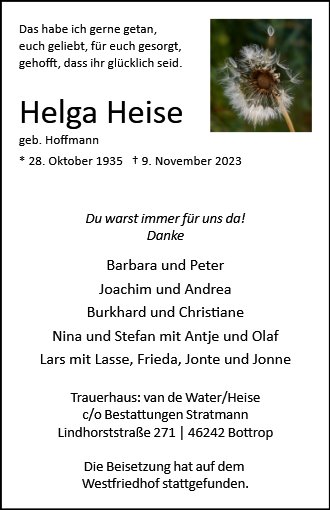 Helga Heise