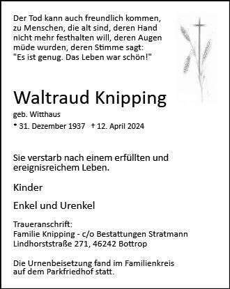 Waltraud Knipping