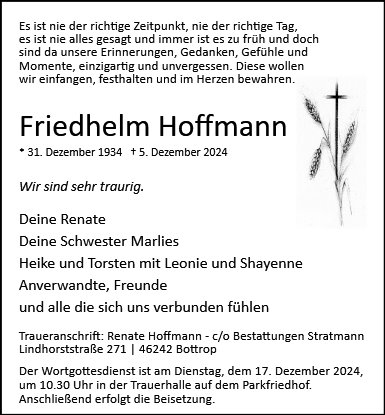 Friedhelm Hoffmann