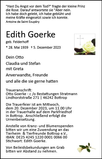 Edith Goerke