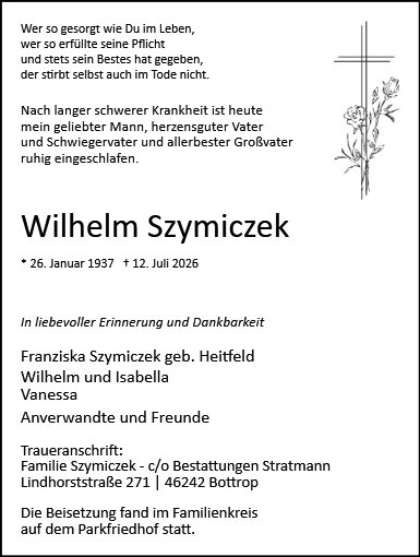 Wilhelm Szymiczek