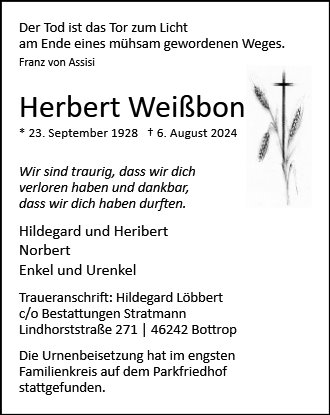 Herbert Weißbon