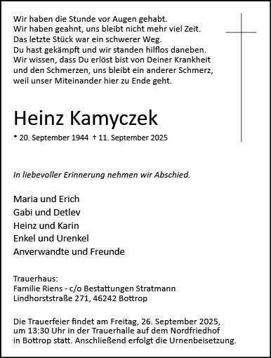Heinz Kamyczek