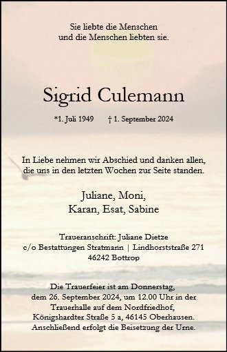 Sigrid Culemann