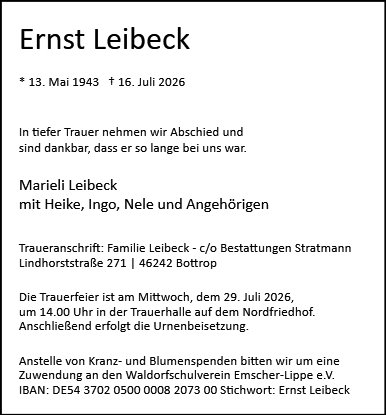 Ernst Leibeck