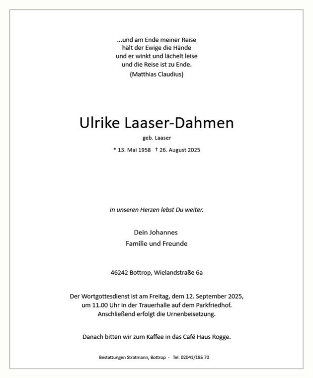 Ulrike Laaser-Dahmen