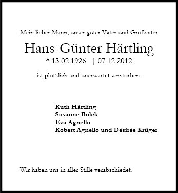 Hans-Günter Härtling