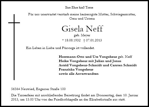 Gisela Neff