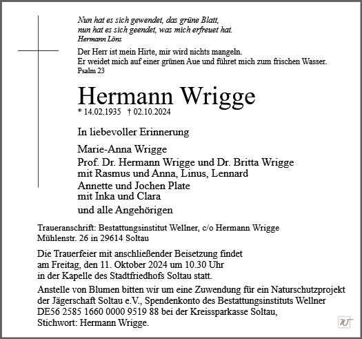 Hermann Wrigge