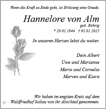 Hannelore von Alm