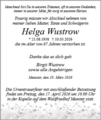 Helga Wustrow