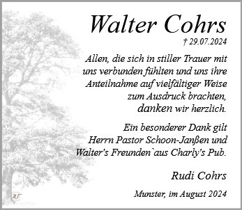 Walter Cohrs