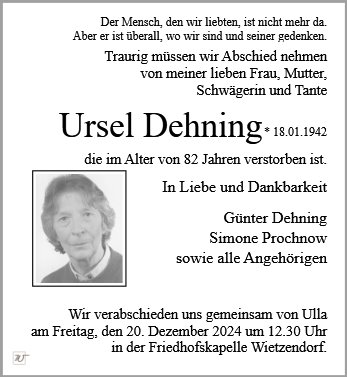 Ursel Dehning