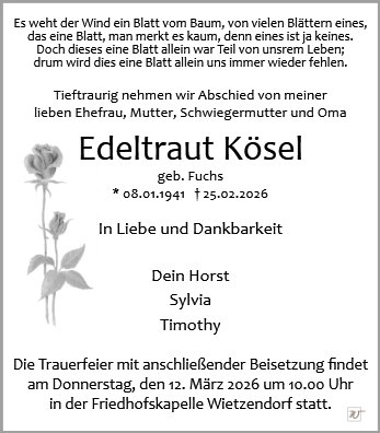 Edeltraut Kösel