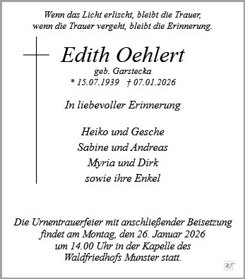 Edith Oehlert