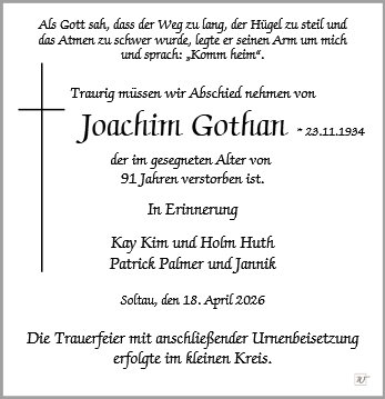 Joachim Gothan