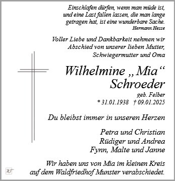 Wilhelmine Schroeder