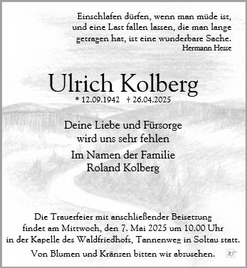 Ulrich Kolberg