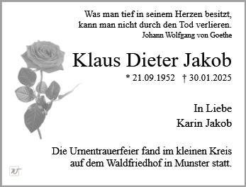 Klaus Dieter Jakob