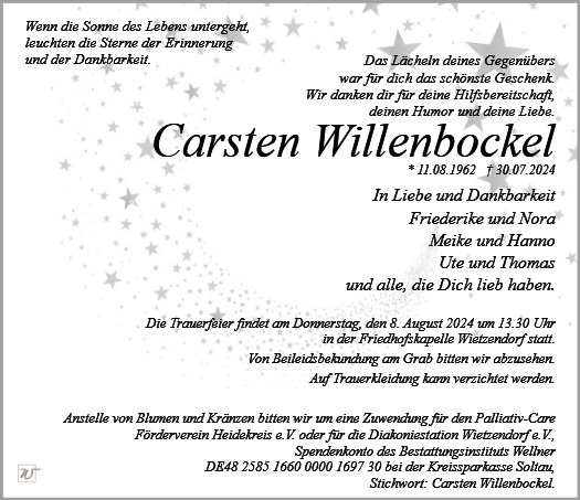 Carsten Willenbockel