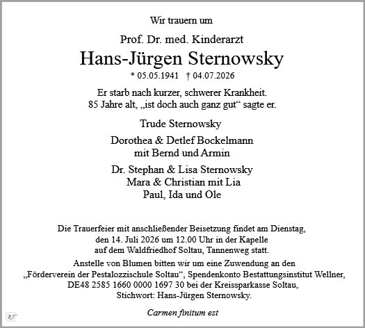 Hans-Jürgen Sternowsky