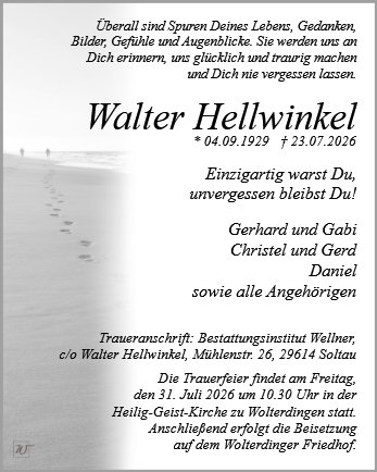 Walter Hellwinkel