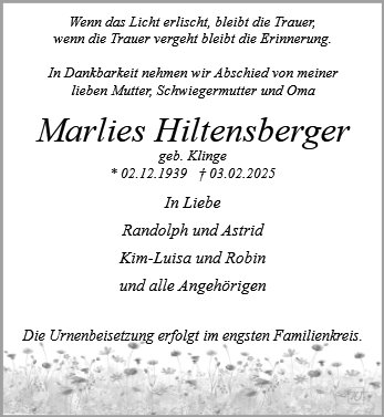 Marlies Hiltensberger