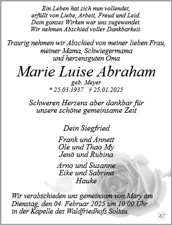 Marie Luise Abraham