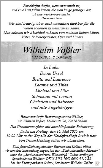 Wilhelm Voßler