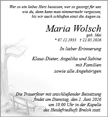 Maria Wolsch