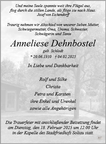 Anneliese Dehnbostel