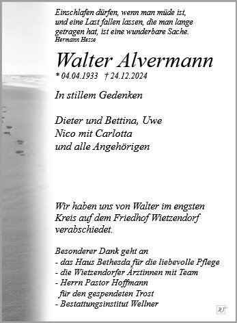 Walter Alvermann