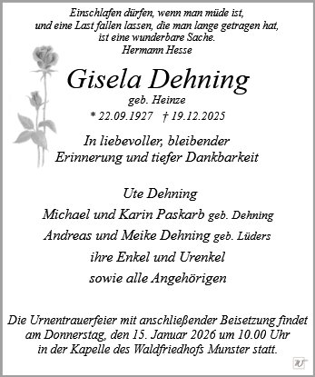Gisela Dehning