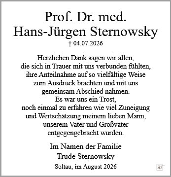 Hans-Jürgen Sternowsky