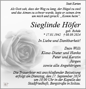 Sieglinde Höfer