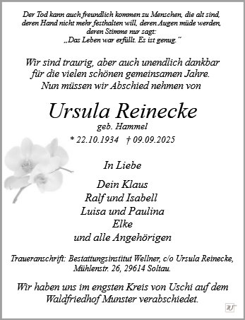 Ursula Reinecke
