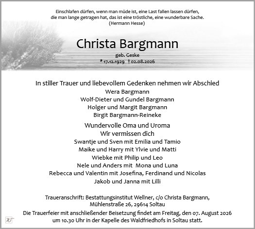 Christa Bargmann