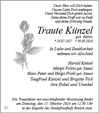 Traute Künzel