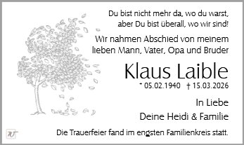 Klaus Dietrich Laible