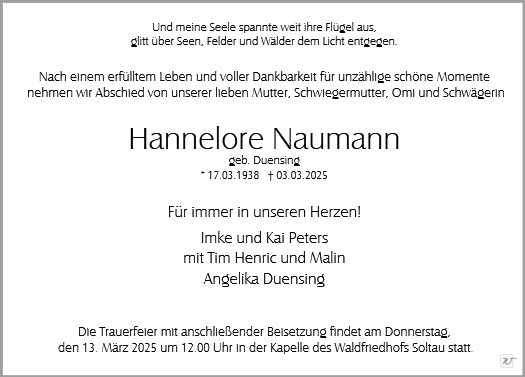 Hannelore Naumann