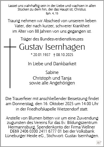 Gustav Isernhagen